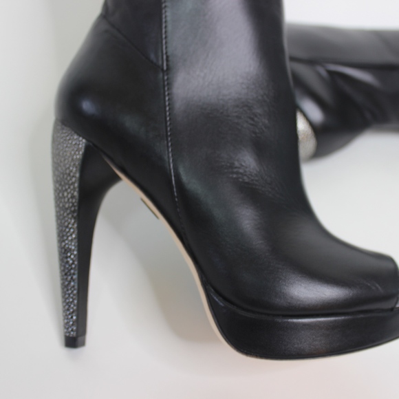 Herve Leger Women Thigh High Boots platform Nora - Picture 5 of 8